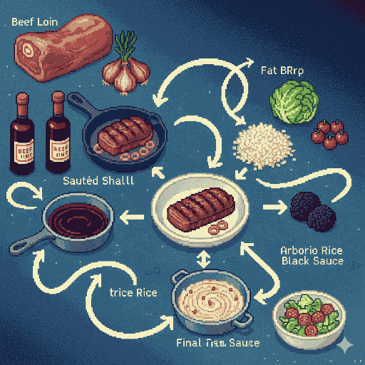 Ingredient dependencies chart